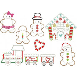 Stickserie - Gingerbread Christmas